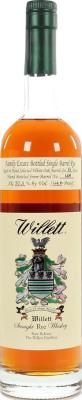 Willett 6yo Family Estate Bottled Single Barrel Rye #124 58.7% 750ml