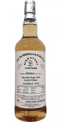 Imperial 1995 SV The Un-Chillfiltered Collection Cask Strength #50267 K&L Wine Merchants Exclusive 49.1% 750ml