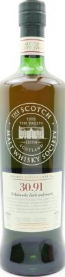 Glenrothes 1997 SMWS 30.91 Deliciously dark and sweet Refill Ex-Sherry Gorda 58.7% 700ml