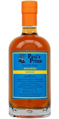 Mackmyra 2010 PP Paul's Prime 55.5% 500ml