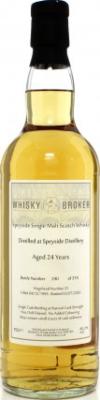 Speyside Distillery 1995 WhB Refill Hogshead #31 60.2% 700ml