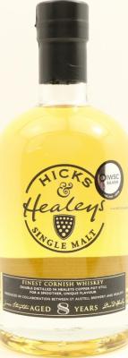 Hicks & Healey 8yo Finest Cornish Whisky 42.5% 700ml