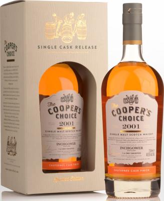 Inchgower 2001 VM The Cooper's Choice #9334 49.5% 700ml