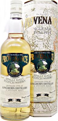 Longmorn 1996 McG McGibbon's Provenance One Refill Hogshead DMG 3963 46% 700ml