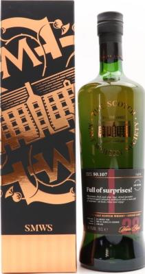 Bladnoch 1990 SMWS 50.107 Full of surprises Second Fill Bourbon Barrel 54.7% 700ml