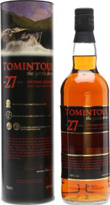 Tomintoul 27yo 40% 700ml