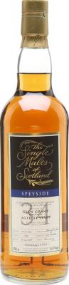 Glen Grant 1973 SMS The Single Malts of Scotland Sherry Puncheon #1856 54.7% 700ml