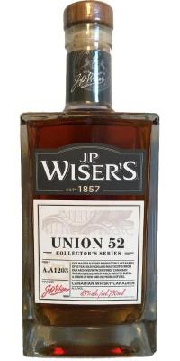 J.P. Wiser's Union 52 Collector's Series 45% 750ml