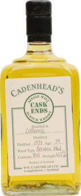 Littlemill 1977 CA Cask Ends Bourbon Hogshead 42.5% 700ml