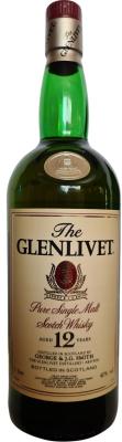 Glenlivet 12yo Spain 40% 1000ml