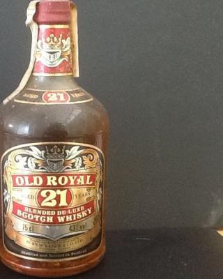 Old Royal 21yo BMcK Blended De-Luxe Scotch Whisky 43% 750ml