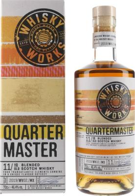 Quartermaster 11yo TWWo Blended Scotch Whisky 2019/WV02./MX 46.4% 700ml