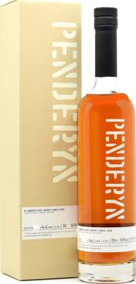 Penderyn 2015 ex-Amontilado Sherry German Selection by Schlumberger 59.9% 700ml