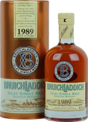 Bruichladdich 1989 Carmel Wine Casks Finish 46% 700ml
