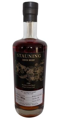 Stauning 2018 Peat Smoked Rye Whisky Cherry Wine Cask 52.8% 700ml