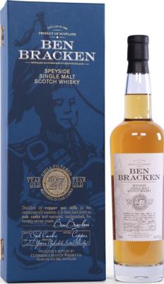 Ben Bracken 1989 Cd Speyside Single Malt LIDL 40% 700ml