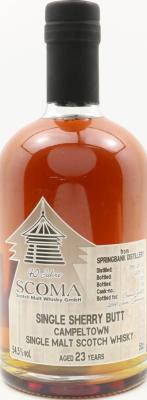 Springbank 1996 Gs Sherry Butt #195 54.5% 500ml