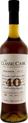The Classic Cask 1972 TCC Rare Scotch Whisky Batch SW.107 Spirit Imports Inc 43% 750ml