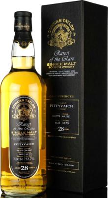 Pittyvaich 1979 DT Rarest of the Rare Oak Casks #5633 52.7% 700ml