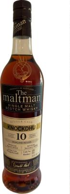 Knockdhu 2013 MBI The Maltman Single Cask 52.3% 700ml