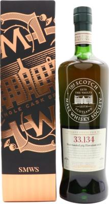 Ardbeg 2007 SMWS Society Single Cask No. 33.134 2nd Fill Ex-Sherry Butt 60.9% 700ml