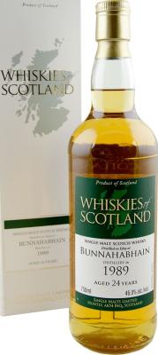 Bunnahabhain 1989 SMD Whiskies of Scotland 46% 750ml