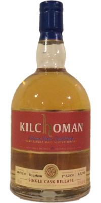 Kilchoman 2008 Single Cask for Spec's Bourbon 348/2008 60.5% 750ml