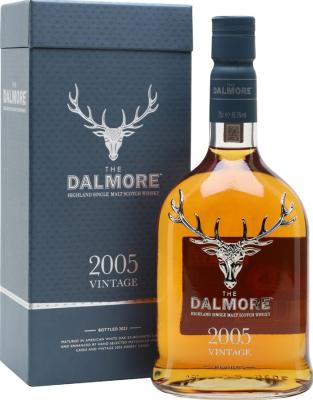 Dalmore 2005 Vintage Collection bourbon sherry PX 49.3% 700ml