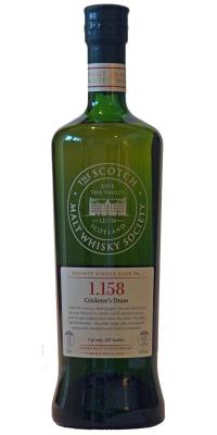 Glenfarclas 1999 SMWS 1.158 A Cricketer's Dram First-fill Ex-bourbon Barrel 61.8% 700ml