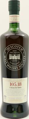 Tormore 1983 SMWS 105.18 a dram for Santa 1st Fill Ex-Sherry Hogshead 55.5% 700ml