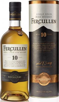 Fercullen 10yo Pow Single Grain Irish Whisky Ex-Bourbon Barrels 40% 700ml