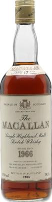 Macallan 1966 Vintage Donini Import 43% 750ml