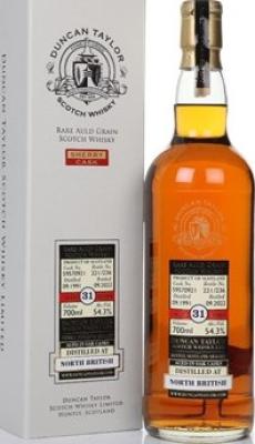 North British 1991 DT Rare Auld Sherry 54.3% 700ml