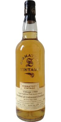 Linkwood 1988 SV Vintage Collection Sherry Butt #2790 43% 700ml