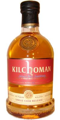 Kilchoman 2010 Single Cask Release PX Finish 695/2010 World of Whisky by Waldhaus 57.7% 700ml