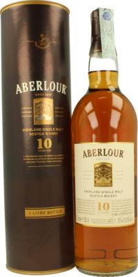 Aberlour 10yo Highland Single Malt 43% 1000ml