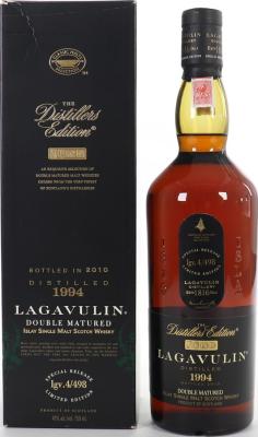 Lagavulin 1994 The Distillers Edition Pedro Ximenez Sherry Wood 43% 750ml