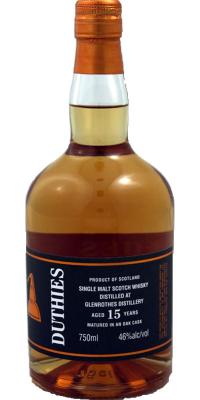 Glenrothes 15yo CA Duthies Oak Cask 46% 750ml