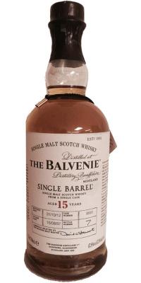 Balvenie 15yo Single Barrel #8590 47.8% 700ml
