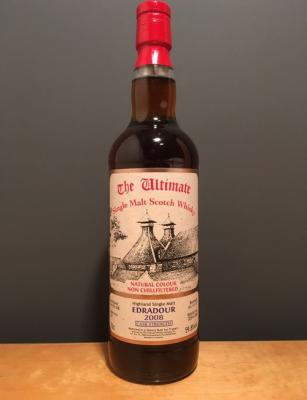 Edradour 2008 vW The Ultimate Cask Strength Sherry Butt #127 59.8% 700ml