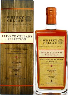 Miltonduff 2012 TWCe Oloroso Sherry Quarter Cask Whisky Castle 57.1% 700ml