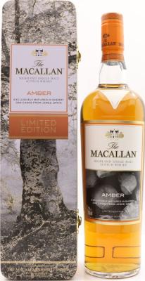Macallan Amber Gift Set Albert Watson Limited Edition Sherry Oak Casks from Jerez 40% 700ml