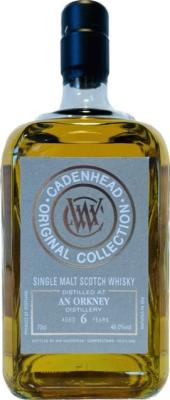 An Orkney Distillery 6yo CA Original Collection 100% Bourbon 46% 700ml