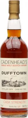 Dufftown 1979 CA #17402 59.1% 700ml