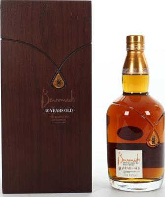 Benromach 40yo Heritage Bourbon & Sherry Oak 43% 700ml