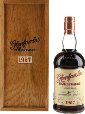 Glenfarclas 1957 The Family Casks Sherry Hogshead #2111 54% 700ml