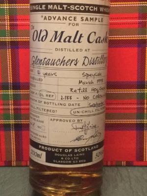 Glentauchers 1993 DL Advance Sample for the Old Malt Cask Refill Hogshead DL 2133 50% 200ml