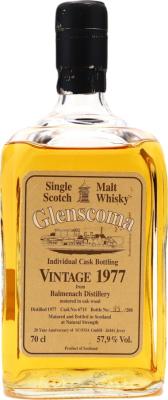 Balmenach 1977 Gs #6715 57.9% 700ml