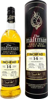 Inchfad 2005 MBl The Maltman Bourbon #420 52.1% 700ml