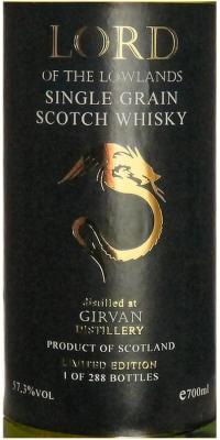 Girvan 2007 Whk 57.3% 700ml